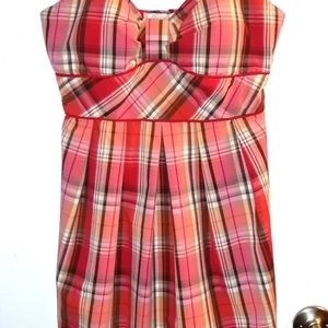 Charlotte Russe plaid dress